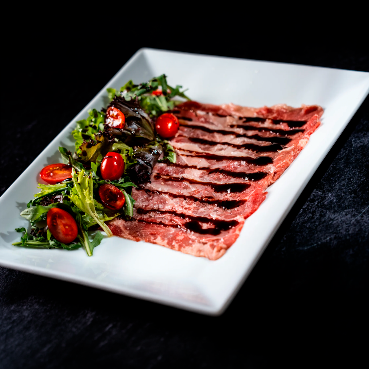Diario Carpaccio De New York — detalle de marmoleo | MEAT MX