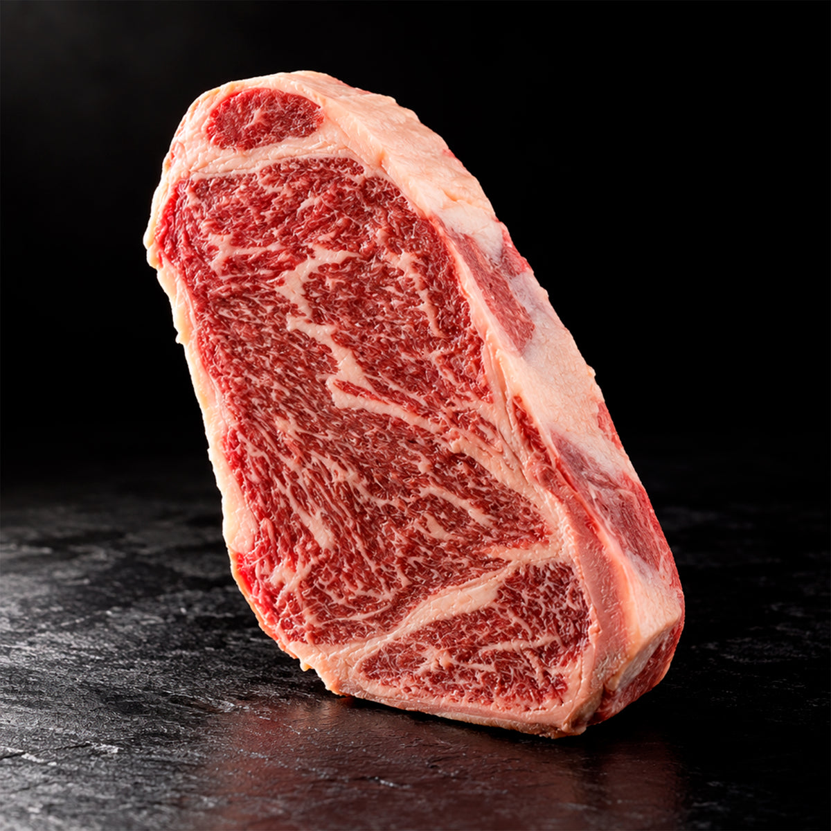 Kansas City LHA Reserve Dry Aged — cara de corte y marmoleo | MEAT MX