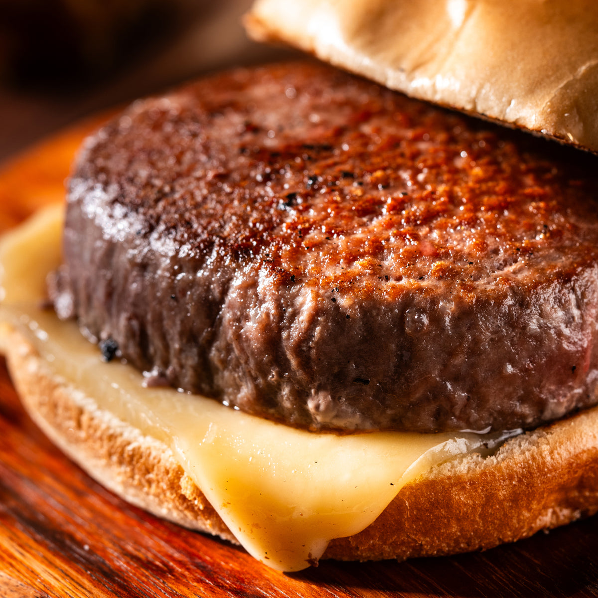 Steak Burger LHA Reserve Dry Aged — hamburguesa a la parrilla con queso fundido | MEAT MX