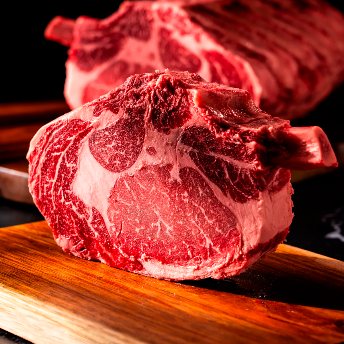 Cowboy Linz Heritage Angus — detalle de marmoleo | MEAT MX