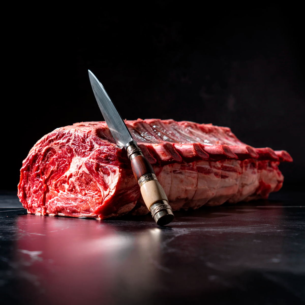 Prime Rib Linz Heritage Angus — detalle de marmoleo | MEAT MX