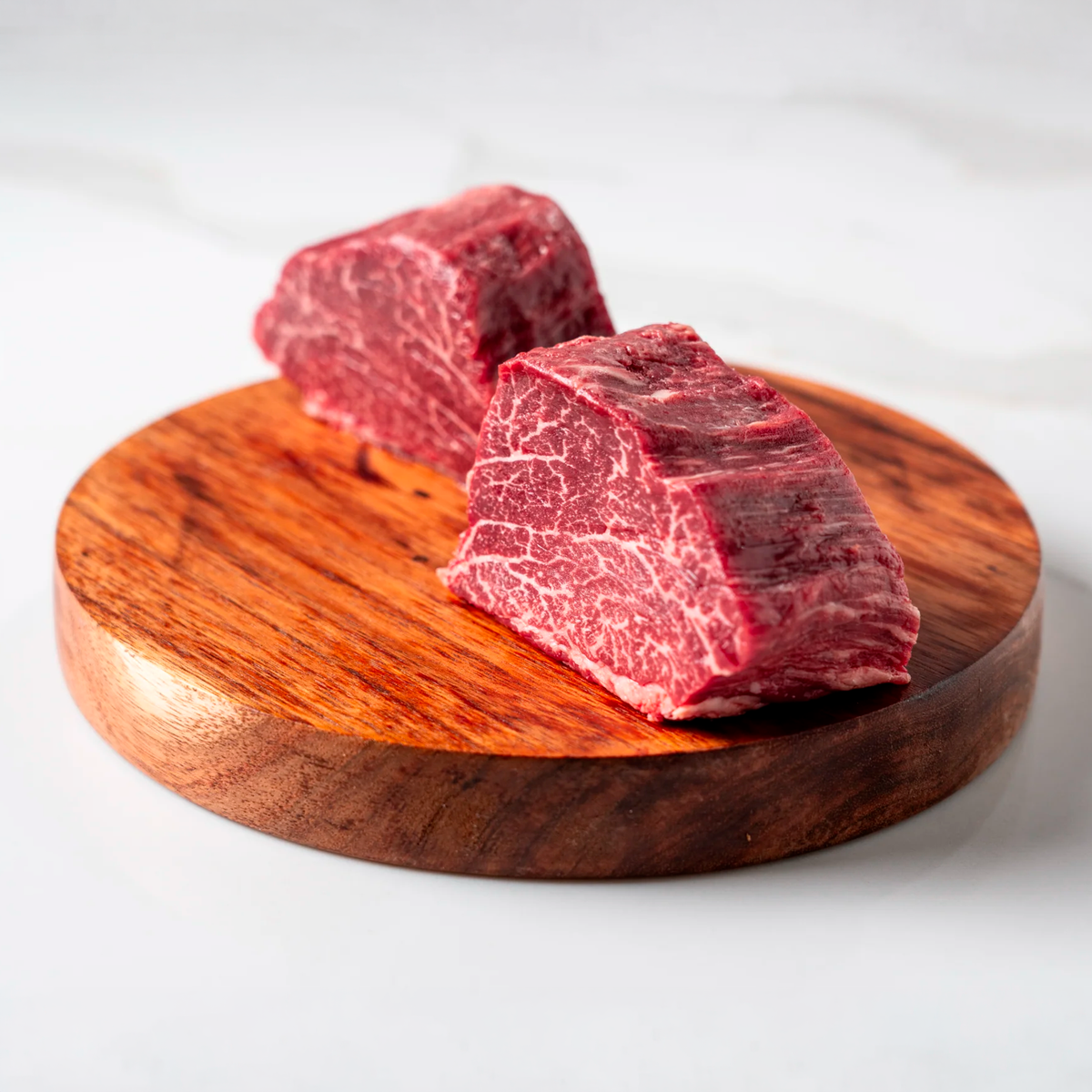 Cross Filete Wagyu Cross Snake River Farms — detalle de marmoleo | MEAT MX