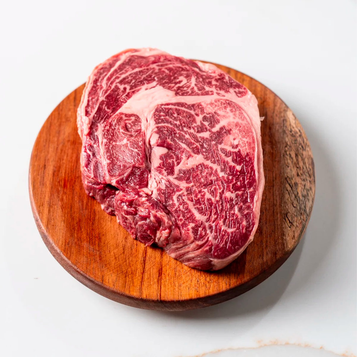 Cross Ribeye Lipon Wagyu Cross Snake River Farms — detalle de marmoleo | MEAT MX